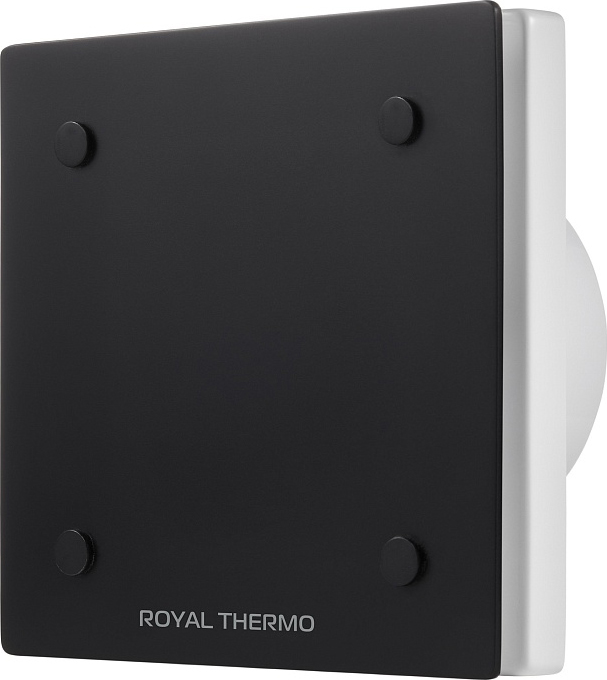 Вытяжка для ванной диаметр 120 мм Royal Thermo RAFC120 Black