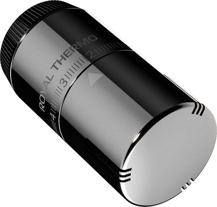 Термоголовка жидкостная Royal Thermo Design Pro М30х1,5 (хром)