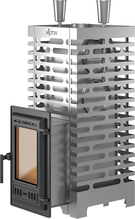 Дровяная печь 25 кВт ASTON 24 INOX (310)