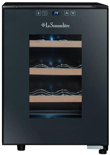 Отдельностоящий винный шкаф 12-21 бутылка LaSommeliere LS12SILENCE