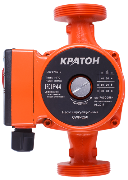 Циркуляционный насос Кратон CWP-32/6
