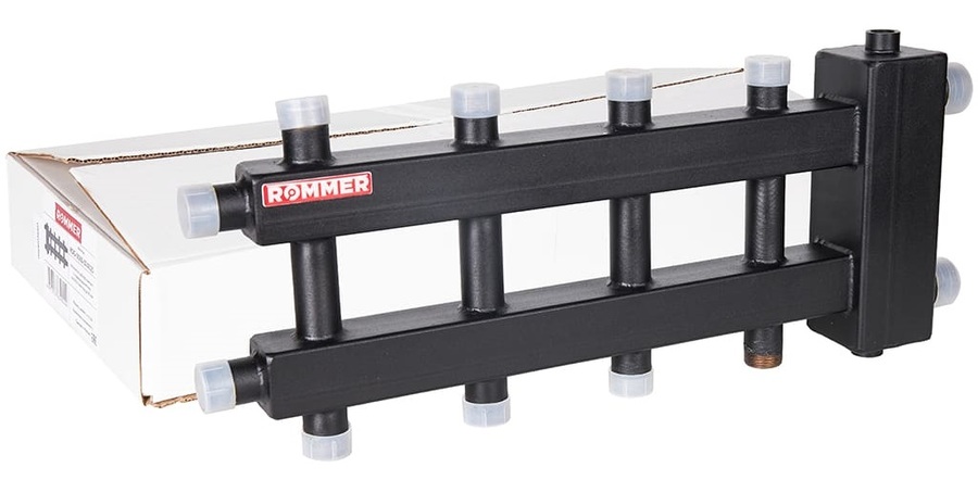Для отопления Rommer на 2+2+1 контура до 60 кВт