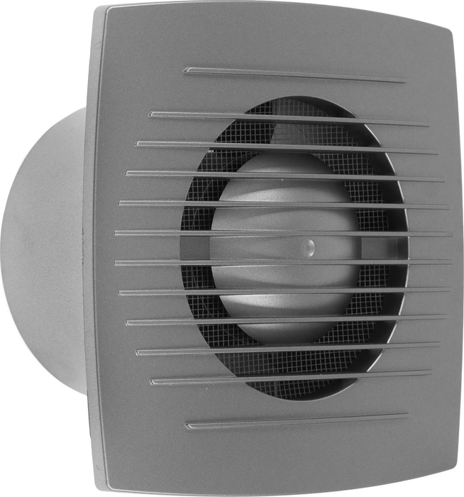 Вытяжка для ванной диаметр 100 мм Metronex Vesta-Electric EF-100 Grey