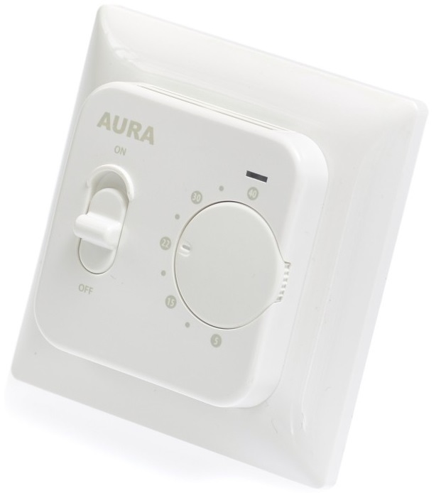 Терморегулятор для теплого пола Aura LTC, 230 (white)