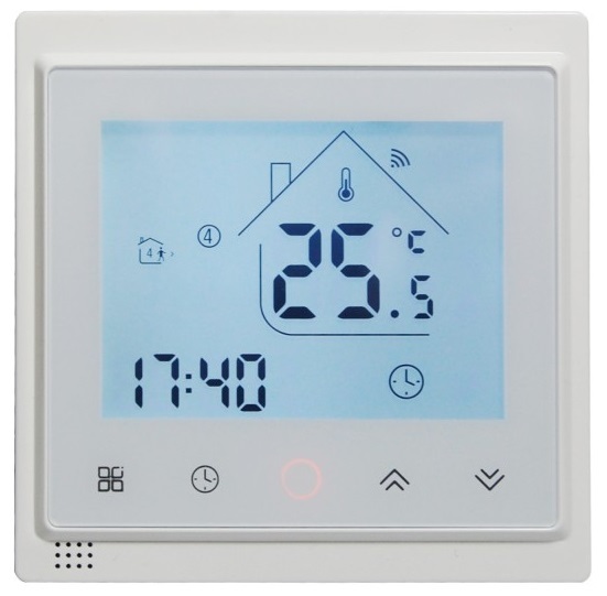 Терморегулятор для теплого пола Aura RS-001 с Wi-Fi White