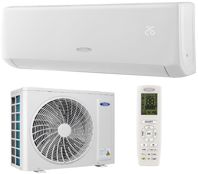 Настенный кондиционер General Climate Mars II GC-MR12HR32/GU-MR12H32  WiFi
