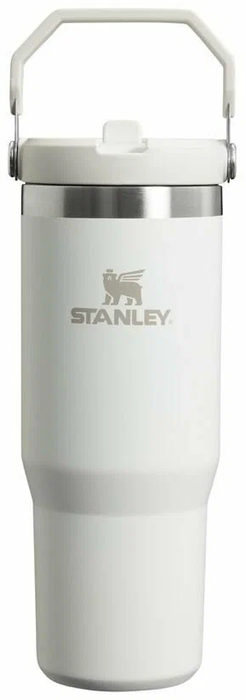 Термос Stanley IceFlow Flip Straw Tumbler (0,89 литра), белая (10-09993-407)