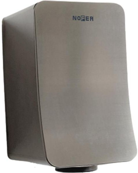 Металлическая сушилка для рук Nofer FUSION 800 W нержавеющая сталь
