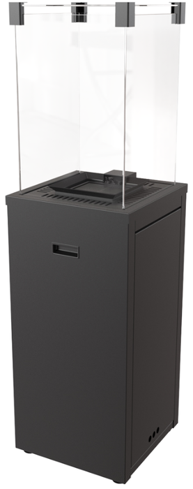 Газовый уличный обогреватель мощностью 8-10 кВт Kratki PATIO/SLIM/M