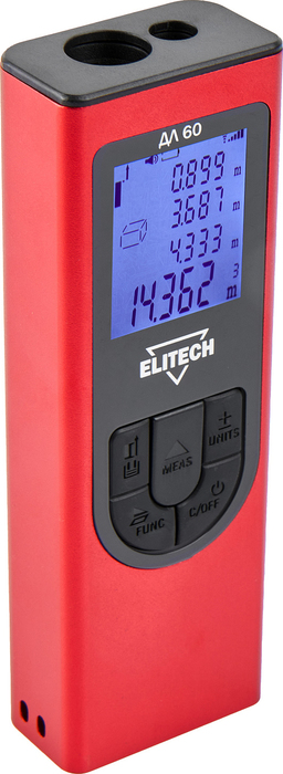 Дальномер лазерный Elitech ДЛ 60