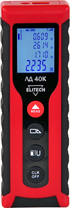 Дальномер лазерный Elitech ЛД 40К (E0301.004.00)