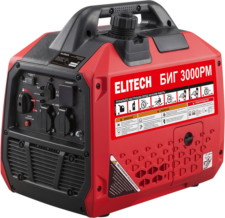 Бензиновый генератор Elitech БИГ 3000РМ