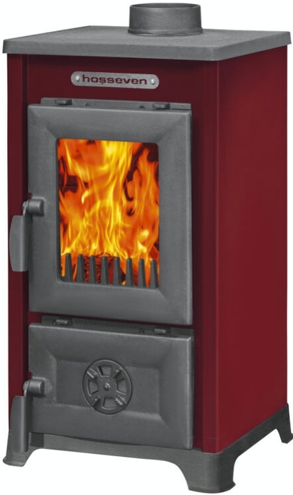 Дровяная печь Hosseven 9008 Mini Burgundy