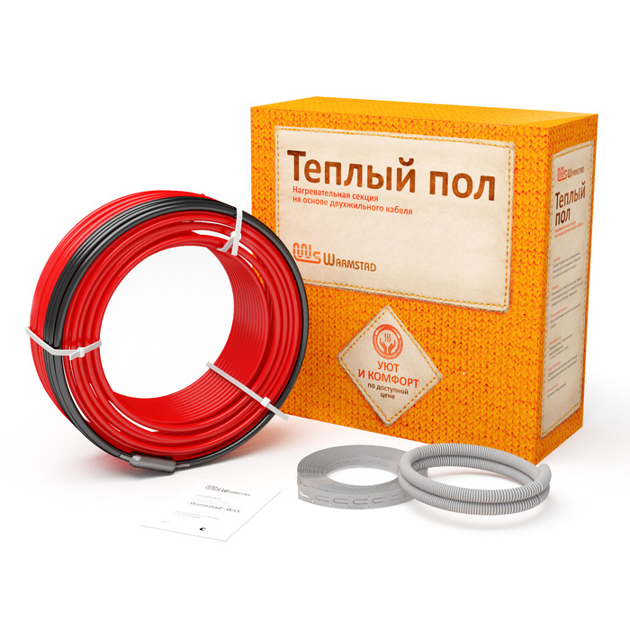 Нагревательный кабель 4 м2 Warmstad WSS 47,0 м/680 Вт