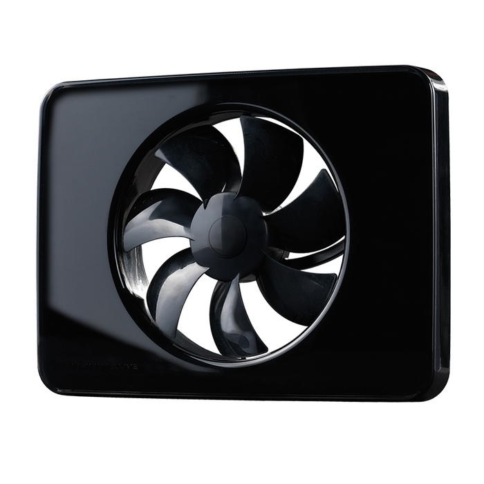 Вытяжка для ванной диаметр 125 мм FRESH INTELLIVENT Black