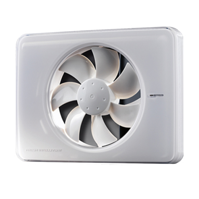 Вытяжка для ванной диаметр 125 мм FRESH INTELLIVENT White