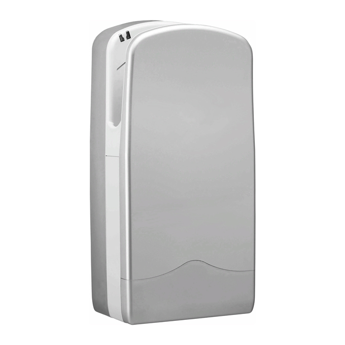 Пластиковая сушилка для рук Nofer V-JET Triblade 1760 W металлик (01305.AS)