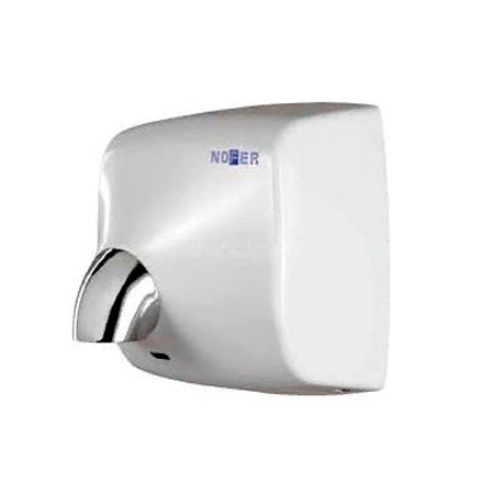 Металлическая сушилка для рук Nofer WINDFLOW 2450 W белая (01151.W)