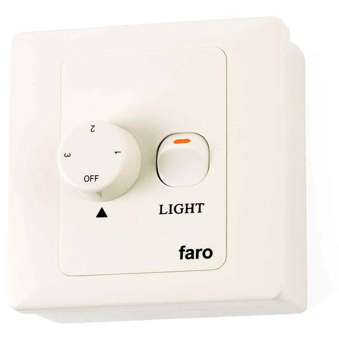 Регулятор скорости Faro Barcelona Регулятор скорости вентилятора 3-х ступенчатый (33928)