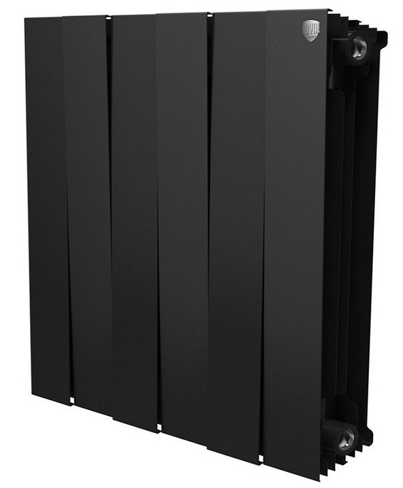 Биметаллический радиатор Royal Thermo Piano Forte 500 Noir Sable 10 секц.