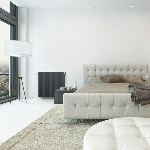 Биметаллический радиатор Royal Thermo Piano Forte 500 Noir Sable 10 секц.