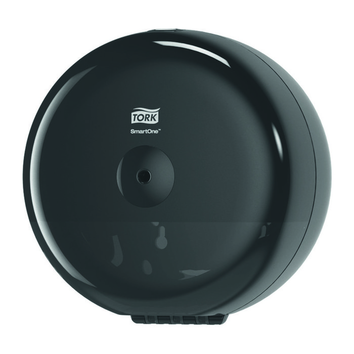 Диспенсер для туалетной бумаги Tork SmartOne мини-рулонах Т9 черный (арт.681008)