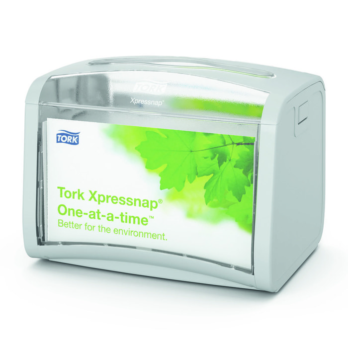 Диспенсер для бумажных полотенец Tork Xpressnap диспенсер настольный серый (арт.272613)