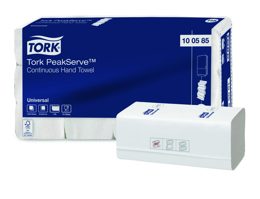 Диспенсер для бумажных полотенец Tork PeakServe (арт.100585)
