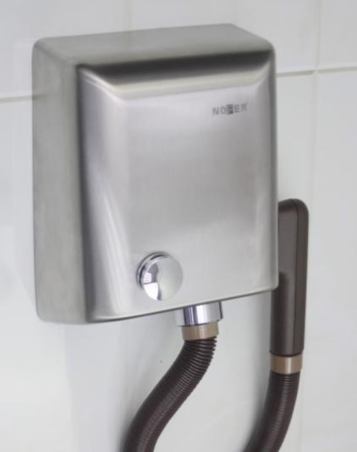 Настенный фен Nofer MANGO 950 W матовая (02300.S)