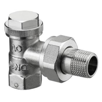 Вентиль Oventrop Combi 3 DN-15 1/2 ВН угловой НГ со штуцером