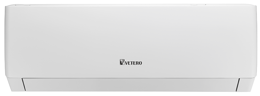 Настенный тепловой насос мощностью 25 м2 - 2.6 кВт VETERO Tempo V-S09TAC матовый