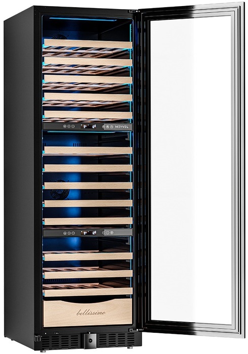 Отдельностоящий винный шкаф 101-200 бутылок MEYVEL MV154PRO-KBT3