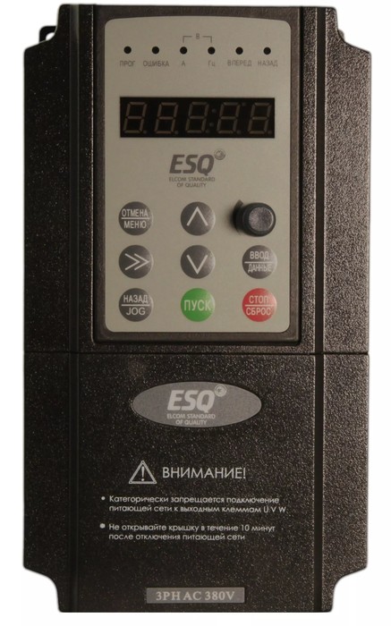 Частотный ESQ 600-4T0015G/0022P 1.5/2.2кВт 380В-460В