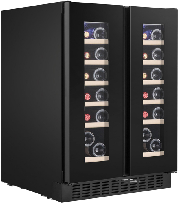 Отдельностоящий винный шкаф 22-50 бутылок Temptech OX2DX60DRB