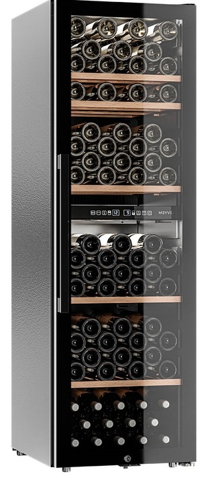 Отдельностоящий винный шкаф 101-200 бутылок MEYVEL MV126-KBF2