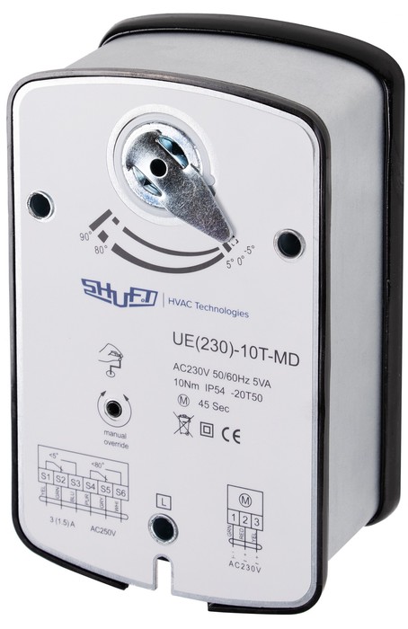 Электропривод реверсивный Shuft UE(230)-10T-MD