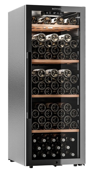Отдельностоящий винный шкаф 101-200 бутылок MEYVEL MV105-KBF1