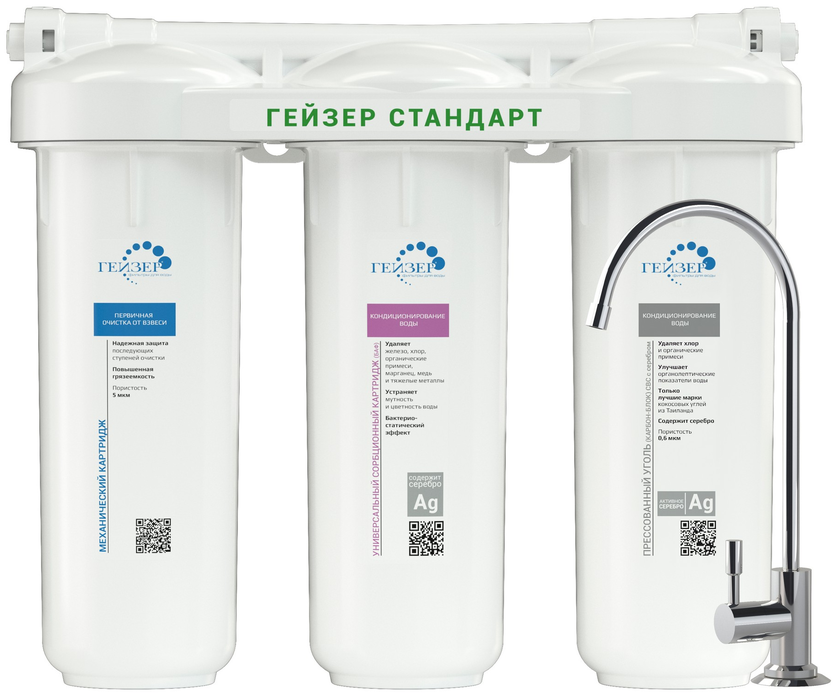 Фильтр под мойку Гейзер Стандарт