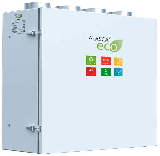 Приточно-вытяжная установка Alasca RR500VEC W