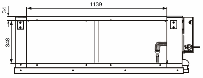 Канальный кондиционер Excon CR-01-2223
