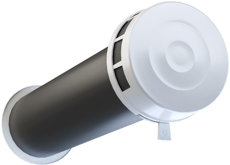 Проветриватель NOVAplast КИВ-125-500 с оголовком NovaProf