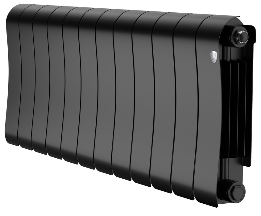 Биметаллический радиатор Royal Thermo Infinity 300 Noir Sable - 12 секц.