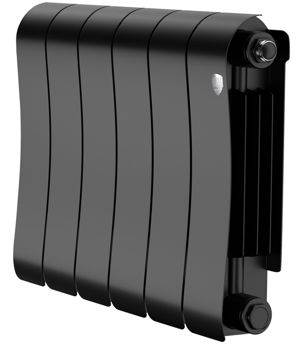 Биметаллический радиатор Royal Thermo Infinity 300 Noir Sable - 6 секц.