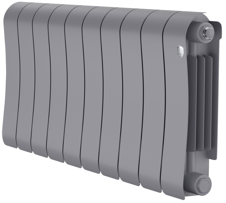 Биметаллический радиатор Royal Thermo Infinity 300 Silver Satin - 10 секц.