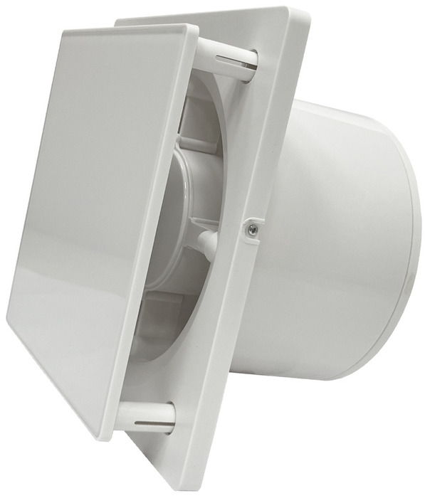 Вытяжка для ванной диаметр 150 мм Seicoi SKGP06-01 White glass D150