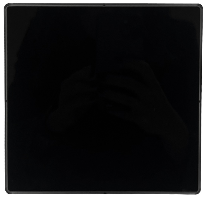 Вытяжка для ванной диаметр 100 мм Seicoi SNAD04-01 Black glass