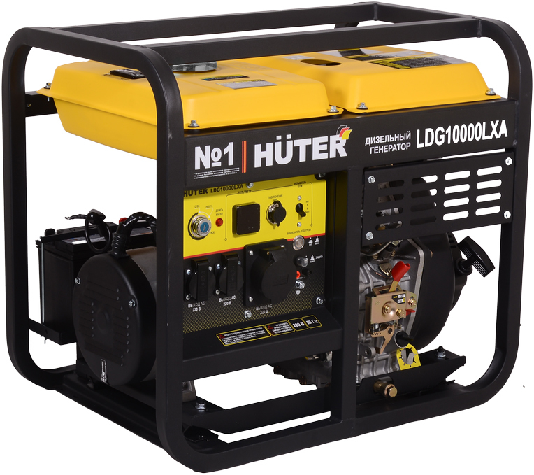 Дизельный генератор Huter LDG 10000LXА