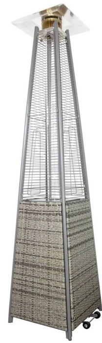 Газовый уличный обогреватель мощностью 13-14 кВт WWT 13I ROTANG Grey mini