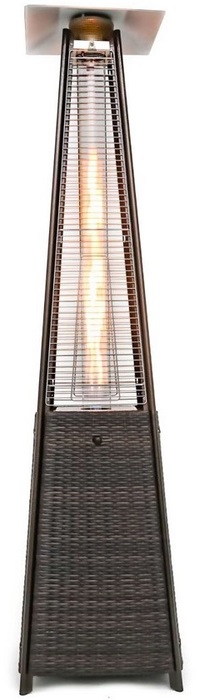Газовый уличный обогреватель мощностью 13-14 кВт WWT 13I ROTANG Brown mini