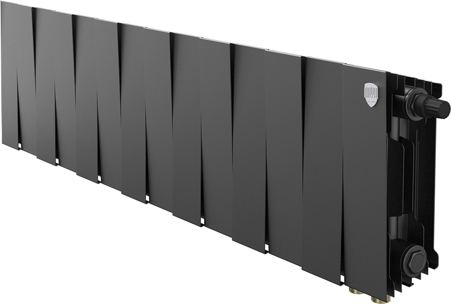 Биметаллический радиатор Royal Thermo PianoForte 200 /Noir Sable - 14 секц. VDR